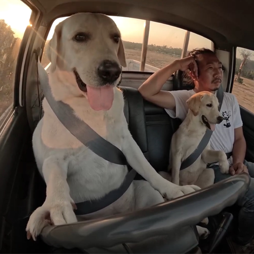 Dog Driver Logo